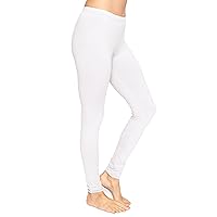 Stretch is Comfort Women's Ultra Buttery Smooth Cotton Leggings | Small to 5X