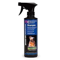 Miracle Coat Spray-On Waterless Shampoo for Dogs 12-Ounce,blue