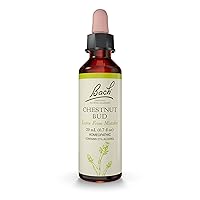Bach Original Flower Remedies, Chestnut Bud for Learning from Mistakes, Natural Homeopathic Flower Essence, Holistic Wellness and Stress Relief, Vegan, 20mL Dropper