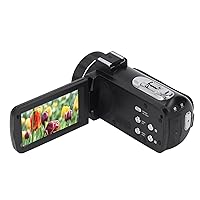 Luqeeg Digital Camcorder, 4K Ultra HD Video Camera Camcorder, 18X Digital Zoom 48MP WiFi Vlogging Camera with 3 Inch IPS Touchscreen, 1080P 60fps Mini UHD DV Recorder