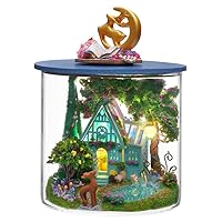 Smart House DIY Cottage Dream Bottle Hearty Moments Fantasy Wonderland Fairy Garden Handmade Gift (Fantastic Wonderland)