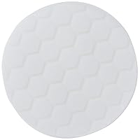 Chemical Guys BUFX_104_HEX5 Hex-Logic Light-Medium Polishing Pad, White, 5.5