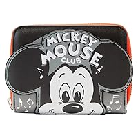 Disney 100th Anniversary Mickey Mouse Club House Zip Around Wallet