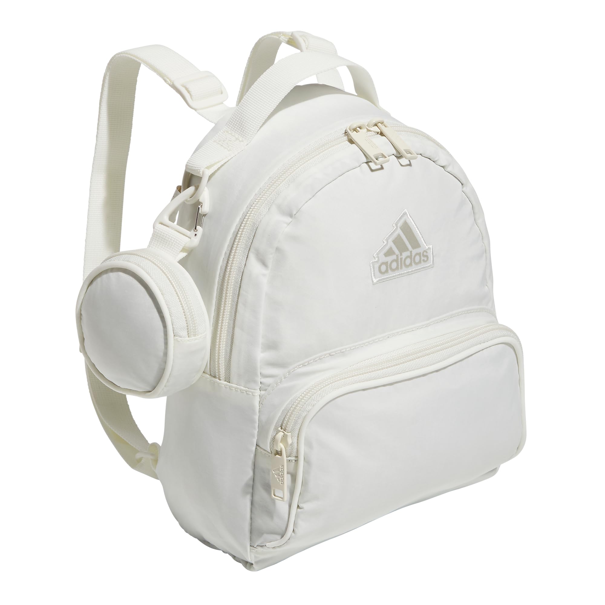 adidas Must Have Mini Backpack, Small Festivals and Travel, Off White/Putty Grey, One Size