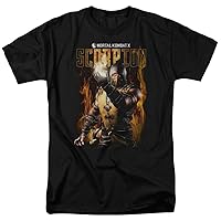 Mortal Kombat- Scorpion Calling Fire T-Shirt Size 4XL