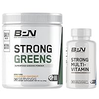 BARE PERFORMANCE NUTRITION BPN Strong Greens & Strong Multi-Vitamin Bundle