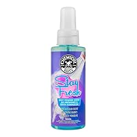 Chemical Guys AIR23404 Stay Fresh Baby Powder Scented Premium Air Freshener and Odor Eliminator, (Great for Cars, Trucks, SUVs, RVs, Home, Office, Dorm Room & More) 4 fl oz
