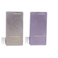 KEVIN MURPHY Hydrate-Me Wash and Rinse With Beauzon Box,8.40 Fl Oz (Pack of 2),16.8 Fl Oz