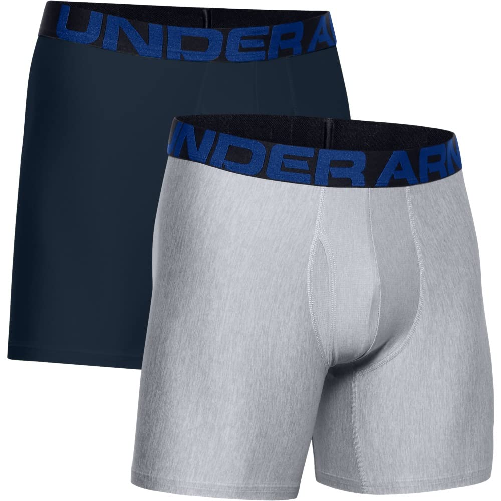 Under Armour Men's Tech 6-inch Boxerjock 2-Pack