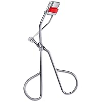 Triple-Stepped Lash Curler,Stainless steel/red