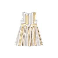 Mayoral Stripes Dress for Girls Honey