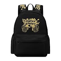 Sunday Funday Travel Backpack for Men Women Lightweight Computer Laptop Bag Shoulder Bag Daypack