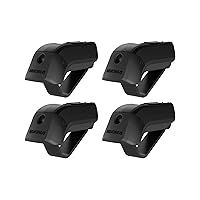 Timberline Towers, Crossbar Mounts for Factory Side Rails, 4-Pack with Matte Finish