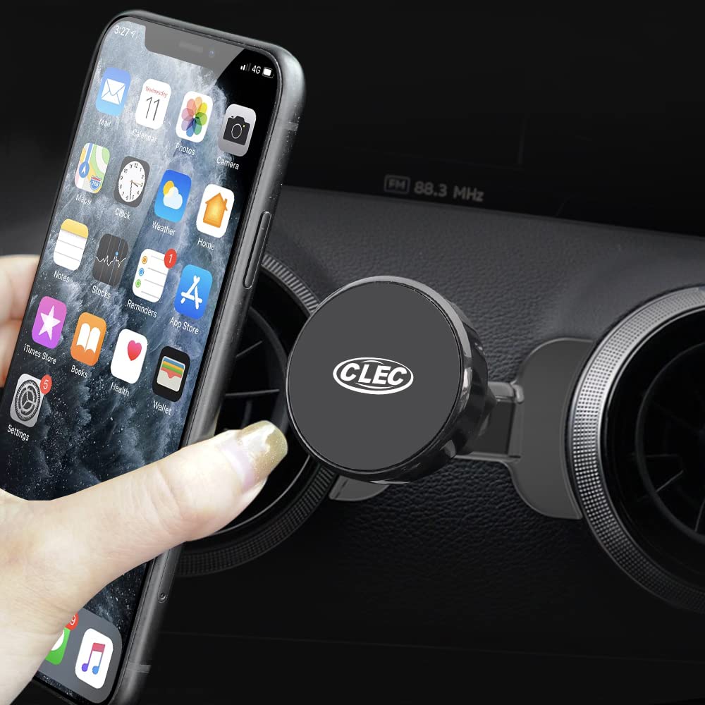 BEERTE Car Phone Holder fit for Audi A3 S3 RS3 8V 2014-2020 Strong Magnetic Phone Mount Adjustable Air Vent Car Dashboard Cell Phone Mount fit for Any inches Smartphone