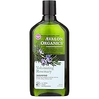 Avalon Organics Volumizing Shampoo, Rosemary 11 oz (Pack of 12)