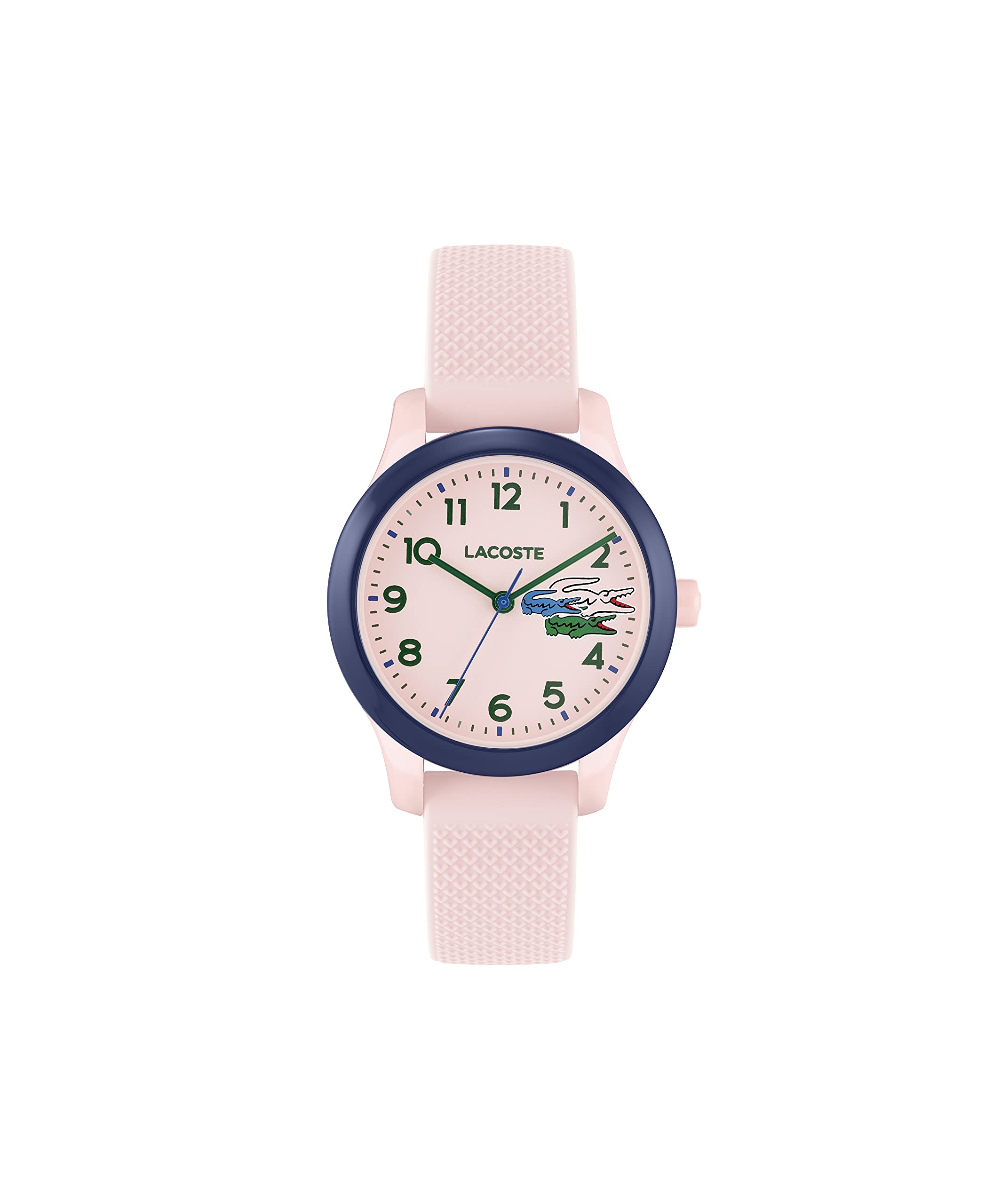 Lacoste Kids' Quartz Watch with Silicone Strap, Pink, 14 (Model: 2030036)
