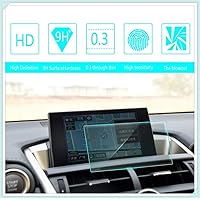 for Lexus NX200 NX200t CT200H NX300H 9 Inch 205×105mm Navigation Screen Protector Touch Screen Display Film 9H Hardness Anti Glare Anti Scratch GPS Screen Protector Foils