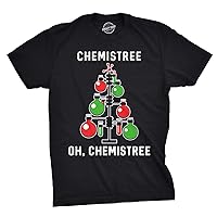 Mens Chemistree T Shirt Funny Chemistry Science Christmas Nerdy Graphic Cool Tee