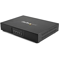 StarTech.com 2x2 HDMI Video Wall Controller - 4K 60Hz HDMI 2.0 Video Input to 4x 1080p Output - Video Wall Processor for Multi Screen Display - Video Wall Splitter - RS232/Ethernet Control (ST124HDVW)