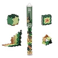 PLUS PLUS - Camouflage - 70 Piece Tube, Construction Building Stem/Steam Toy, Kids Mini Puzzle Blocks