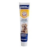 for Pets Tartar Control Enzymatic Toothpaste for Dogs | Reduces Plaque & Tartar Buildup | Safe for Puppies | Beef Flavor, 2.5 Ounces Dog Toothpaste