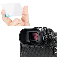 R5 R5C Eyecup + Camera Screen Protector：Extended Camera Eye Cup with Camera Screen Protector for Canon EOS R5 R5C Camera