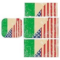 American and Italy Retro Flag Switch Sticker Skin Cute Pattern Full Wrap Skin Protection for Switch
