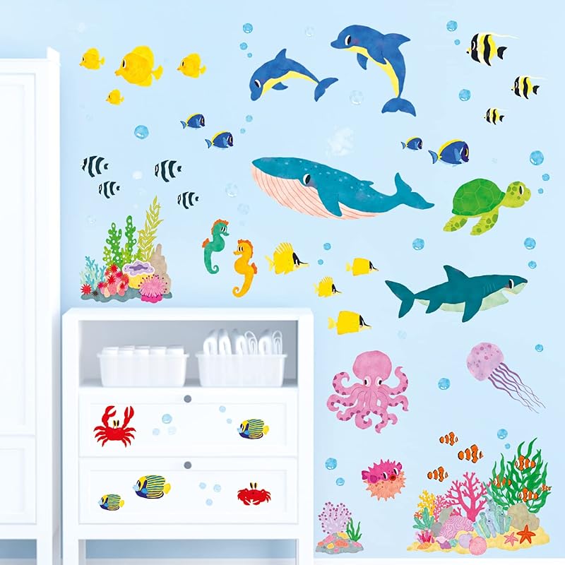 Mua DECOWALL BA-2014s Under The Sea Turtle Wall Stickers Decals ...