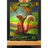 1x Squirrel Token #2 FOIL Laminated Custom Altered (for Squirrel Nest)