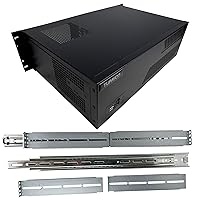 3U Server Chassis w/Rackmount Sliding Rails - Compact 12
