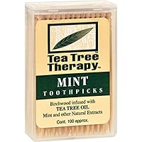 Tea Tree Therapy, Toothpicks, 100 ct