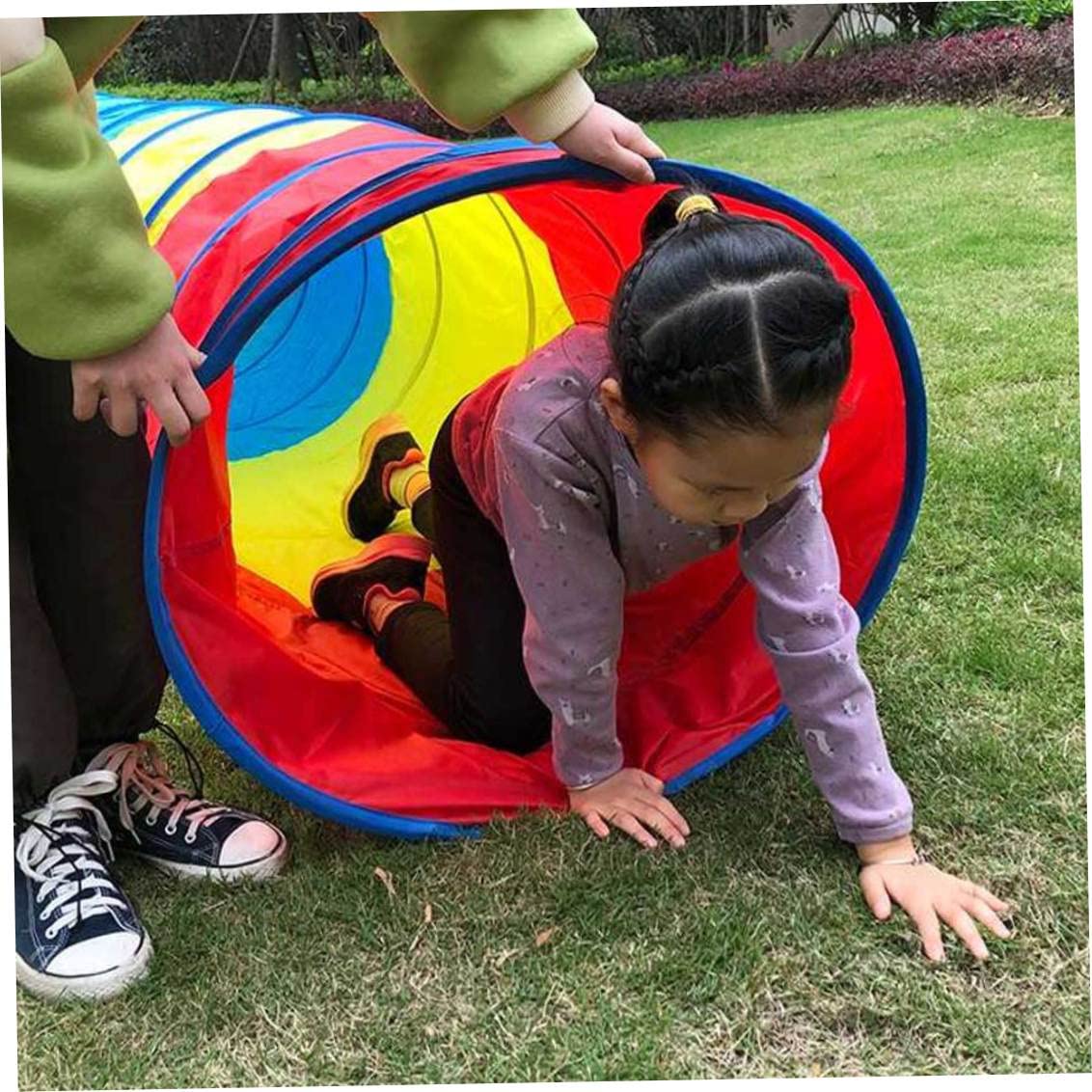 Kids Crawl Through Play Tunnel Toy Pop up Tunnel for Kids Toddlers Babies Infants & Children Gift Indoor & Outdoor Tube Kids Play Tube