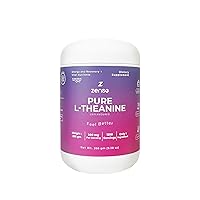 Pure L-Theanine Powder (Extract from Green Tea) 1,250servings- Calm- Relax-Sleep- Brain Supplement, Natural, Free additive, Sugar Free, Soy Free, Filler Free, Melatonin Free, Non GMO, Vegan
