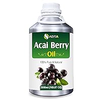 Acaiberry Oil with Dropper 100% Natural Pure Oil by Salvia (5000 ml (169.07 Ounce)