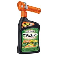 Weed Stop For Lawns Plus Crabgrass Killer Concentrate, Kills Crabgrass On Lawn, 32 fl Ounce (RTS QuickFlip Spray)