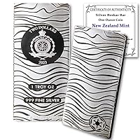 2023-1 oz Niue Silver Mandalorian Beskar Bar Coin by The New Zealand Mint Brilliant Uncirculated with Certificate of Authenticity £2 Seller BU