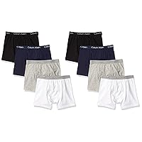 Calvin Klein Boys Underwear 8 Pack Boxer Briefs-Basics Value Pack