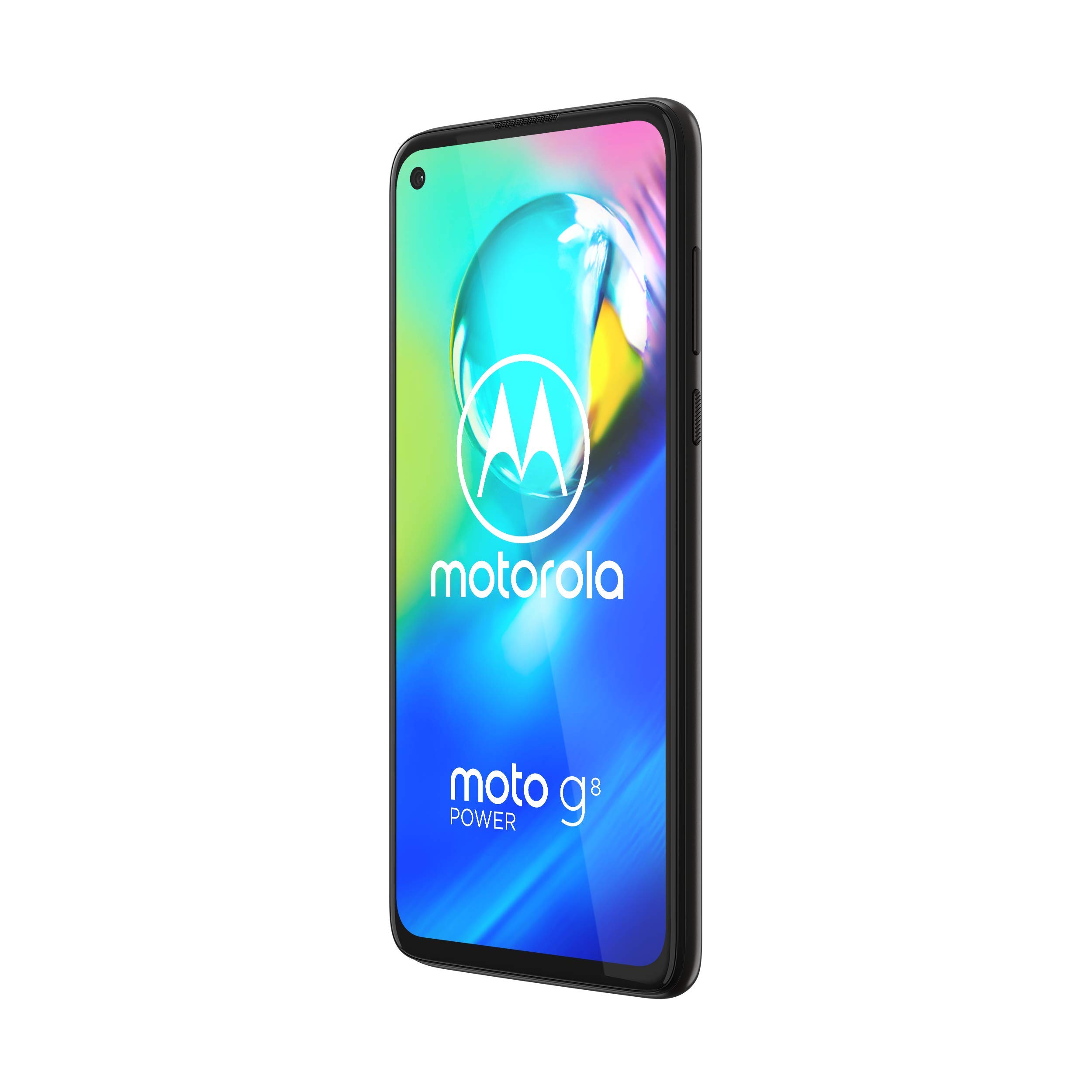 Moto G8 Power | Unlocked | International GSM Only | 4/64GB | 16MP Camera | 2020 | Black | NOT compatible with Sprint or Verizon
