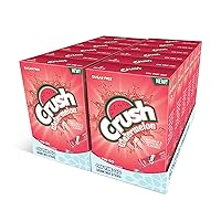 Crush- Powder Drink Mix - Sugar Free & Delicious (Watermleon, 72 Sticks)