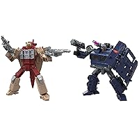Transformers Legacy United Doom ‘n Destruction Collection, Mayhem Attack Squad Converting Action Figure 4-Pack, Breakdown & Windsweeper, 8+ Years (Amazon Exclusive)
