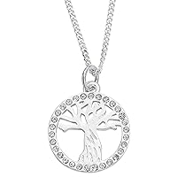 Official Harry Potter Sterling Silver Crystal Whomping Willow Necklace by The Carat Shop …