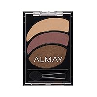 Almay Eyeshadow Palette, Longlasting Eye Makeup, Smoky Eye Trio, Hypoallergenic, 020 Smoldering Embers, 0.19 Oz