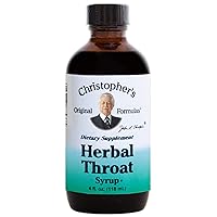 Dr Christopher's Formula Herbal Throat Syrup, 4 Fluid Ounce