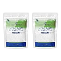 Allantoin Powder - 0.98 Ounce for Cosmetic, Skin, Allantoin Powder Bulk, DIY Powder for Cream, Gel, Serum & Lotion- Cosmetic Grade (Pack of 2)