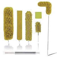 Upgraded Dusters for Cleaning (6pcs), Ceiling Fan Duster with 100