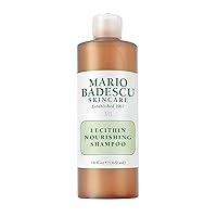 Mario Badescu Lecithin Nourishing Shampoo | Hydrating and Moisturizing Shampoo for Men & Women with Jojoba Oil & Lecithin | Helps Restore Dry, Damaged & Color-treated Hair