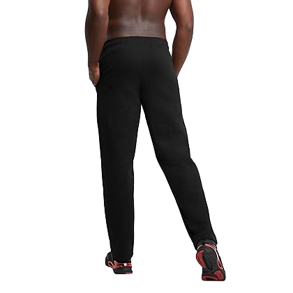 Champion Men's Sweatpants, Powerblend, Fleece, Open-bottom Sweatpants (Reg. Or Big & Tall)