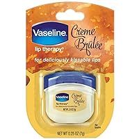 Lip Therapy Creme Brulee, 0.25 Ounces each (Value Pack of 5) Vaseline Lip Therapy Creme Brulee, 0.25 Ounces each (Value Pack of 5)