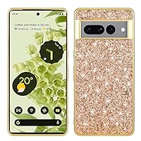 Case for Google Pixel 8A,Google Pixel 8A Case,Glitter Sparkly Luxury Light Slim Shockproof Protective Bling Diamond Girls for Women Phone Case for Google Pixel 8A 5G,2024 (Gold)