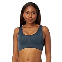 SPANX Breast of Both Worlds® Reversible Comfort Bra Mid Navy/Toasted Oatmeal LG